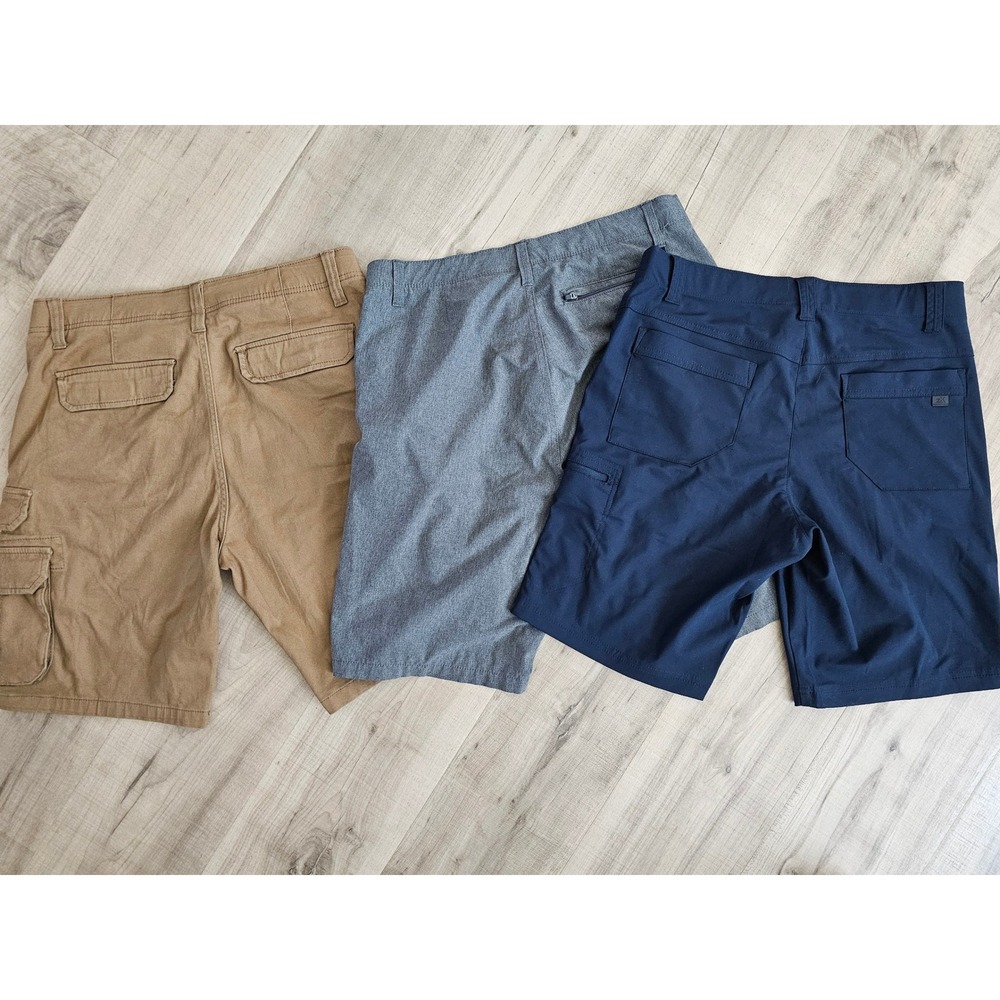 Mens Shorts Bundle Iron Mountain ZeroXposur Denali Cargo Performance All size 32 - Picture 5 of 5